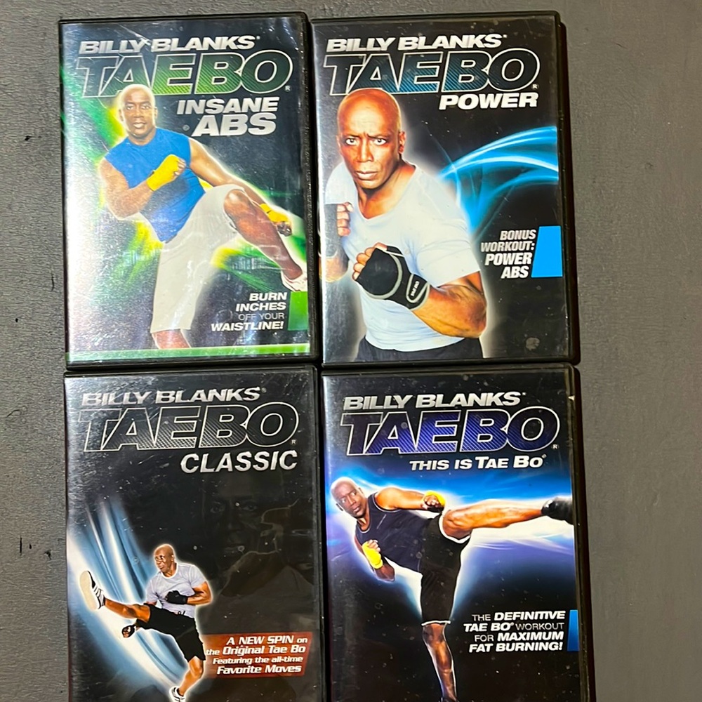 Tae Bo by Billy Blanks DVDs